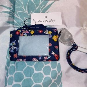 Vera Bradley ID Holder and lanyard